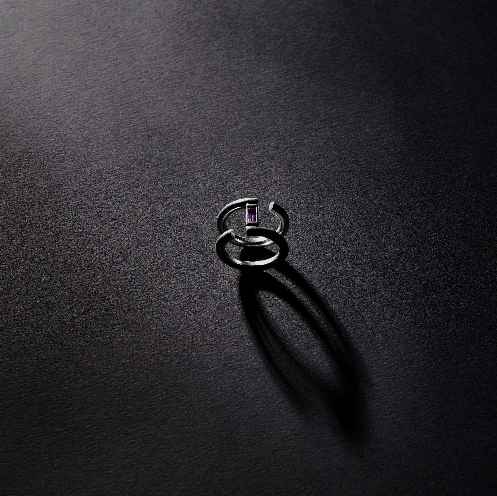 Tubes Ring B - Handmade in 925 Silver