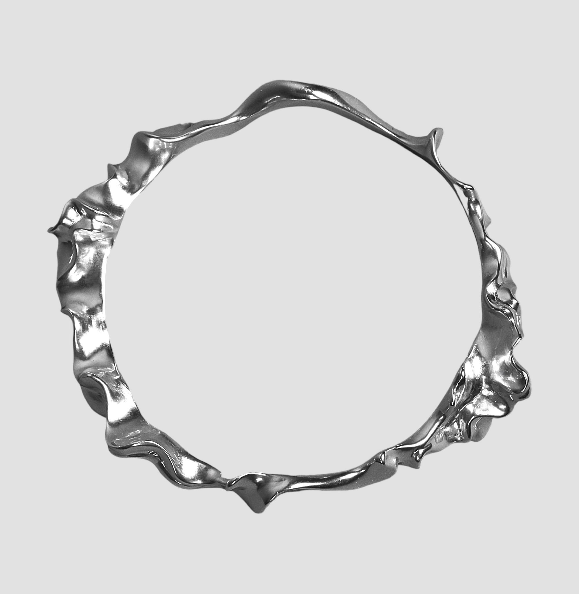 Thalassa Bangle - Handmade in 925 Silver