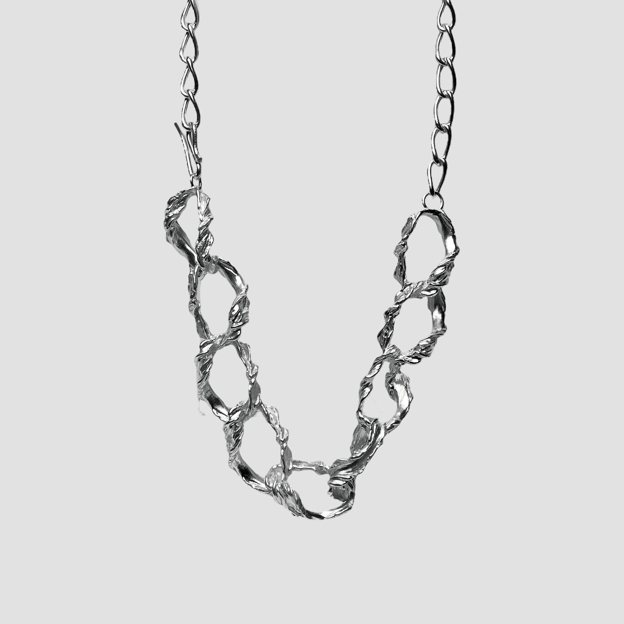 Thalassa Chain Necklace - Handmade in 925 Silver